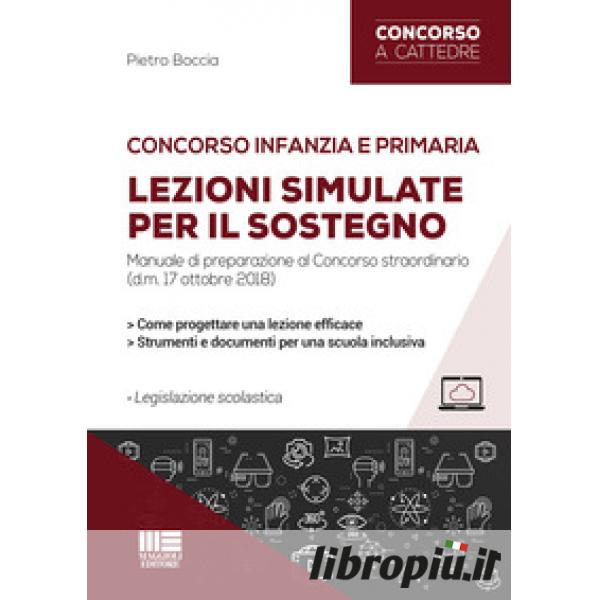 Libropiù.it  Concorso infanzia e primaria. Lezioni simulate per il sostegno